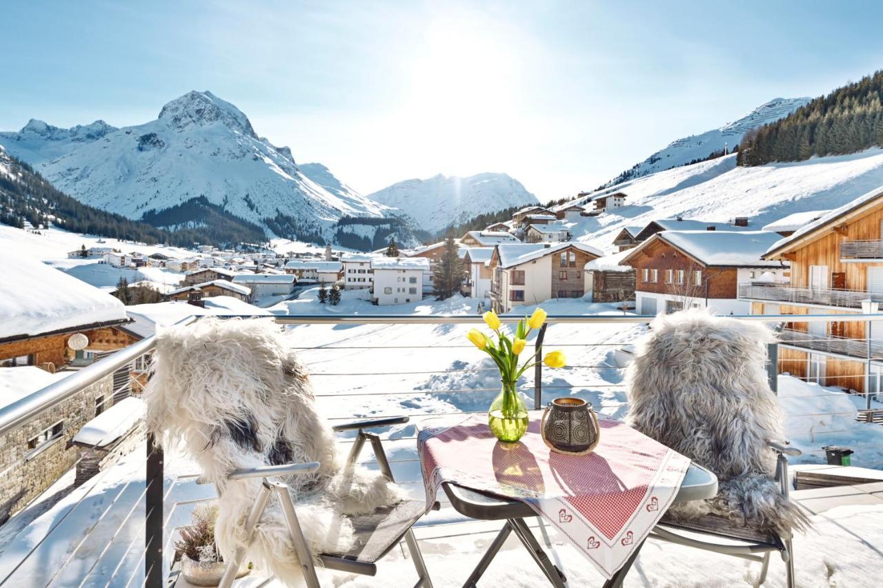 Appartements Haus Dr Muxel Lech am Arlberg Exterior photo